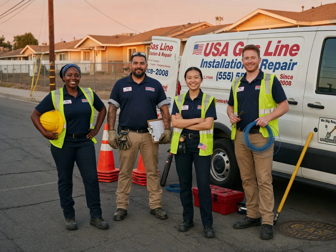 Gas Line Installation company in Kaufman, TX
